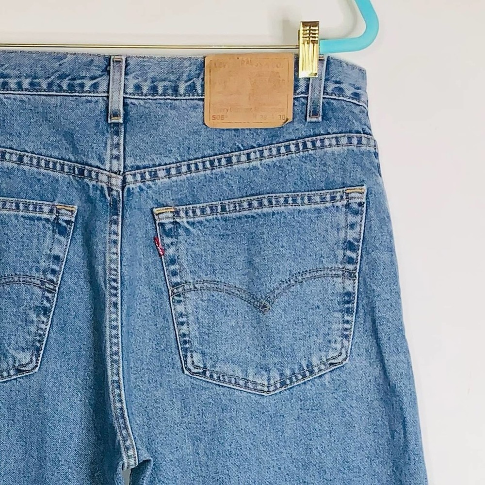 Levi’s 505 Men’s Regular Fit Straight Leg Denim Jeans Vintage 90’s